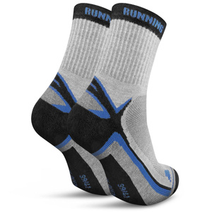 Herrensocken Simply Grau-Orange