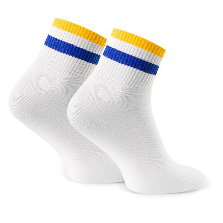 Kurze Socken Sport Serie Weiß