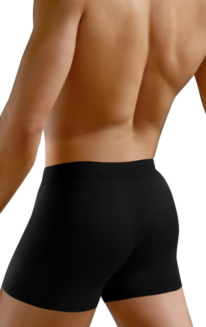 Sesto Senso Herren Nahtlose Boxer Shorts – Sportlich, Bequem, 3er Pack, Poliamid-Elastan, Schwarz, L/XL – Perfekt für Aktive, Hochwertige Qualität