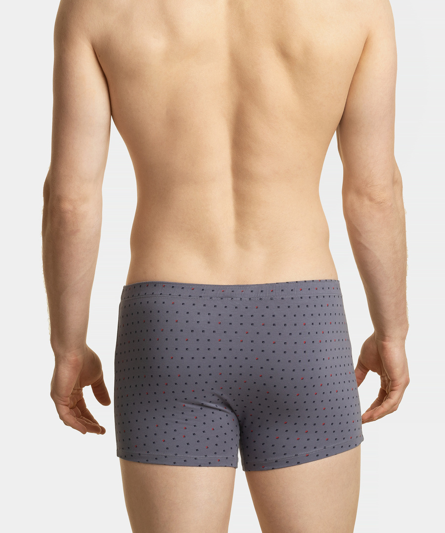 Boxershorts Herren Serie 3MH-025 grau, rot, navy, blau