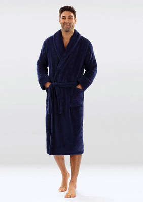 Bademantel 130 für Herren Plus Size