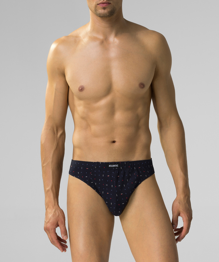 Herren-Slips Sportserie Dunkelblau