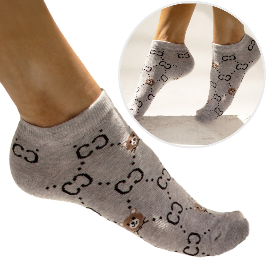 Cc Teddybärenfüße, Farbe Schwarz, Größe 37-41