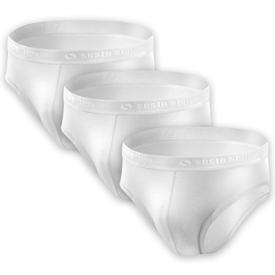 Herren-Slips SM05 Weiß