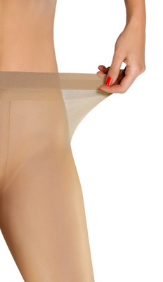 Sesto Senso Damen Strumpfhose Valeria 20DEN – Transparente, Bequeme Nylon-Strumpfhose ohne Zwickel, Perfekt für offene Schuhe, Farbe Vision, Für Elegante Outfits, Polyamid-Elasthan-Mix