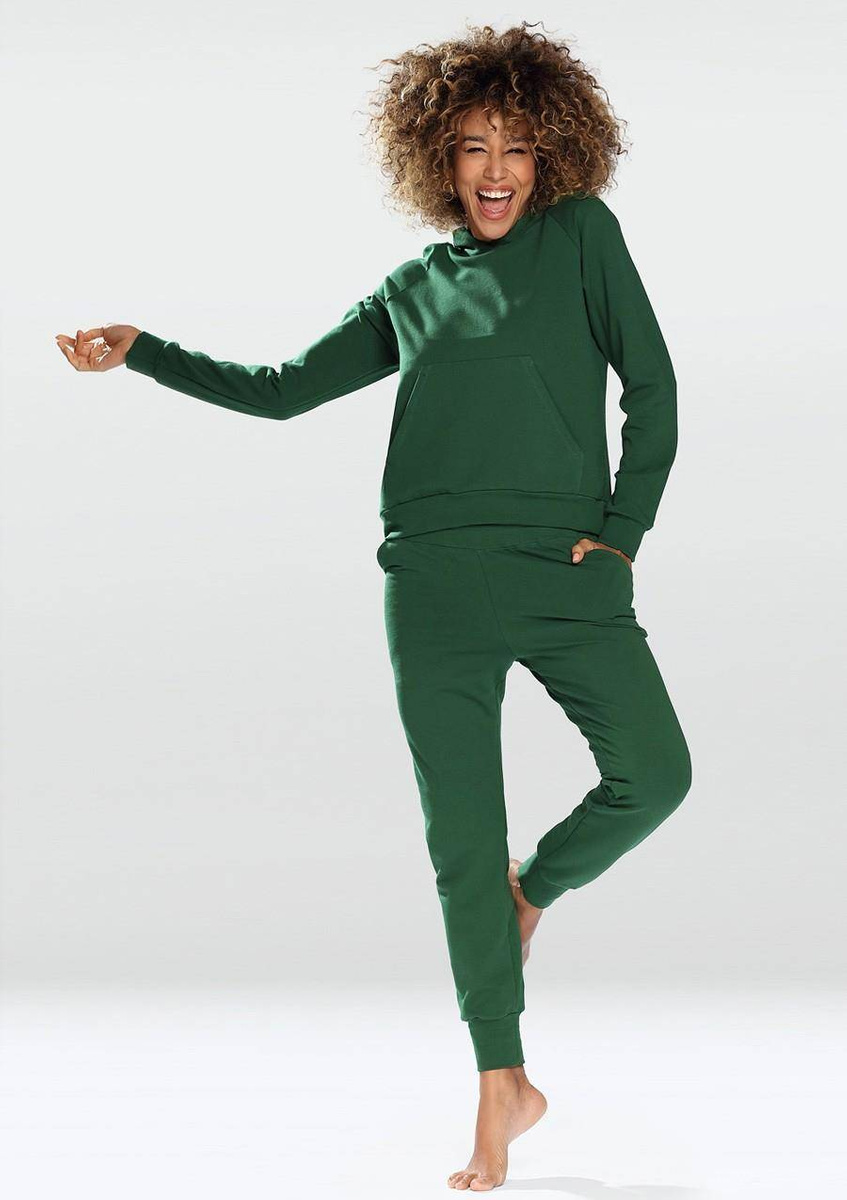 Damen Sweatanzug Serie Seattle Grün