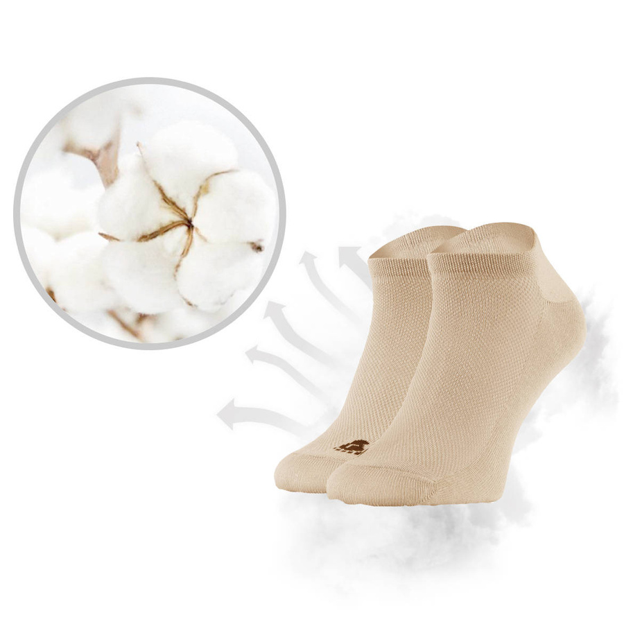 Sneaker-Socken Sneakers P73 Beige