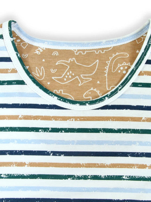 Sesto Senso Herren Schlafanzug Set – Kurzarm T-Shirt & Shorts, 100% Baumwolle, Komfortabel & Stilvoll, Karomuster, Ideal für Sommernächte, Blau, Hergestellt in der EU