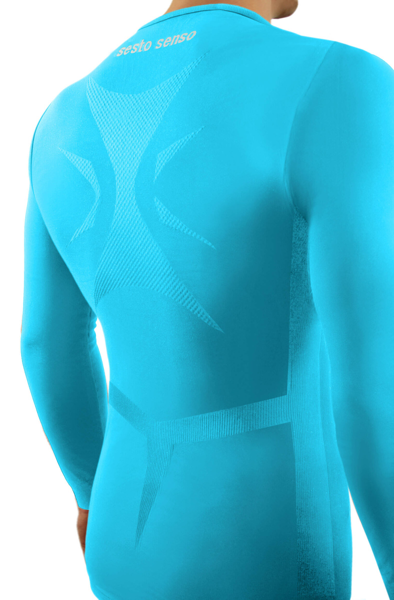 Funktionsshirt Thermo Active Blau