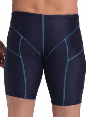 Men's 377 Shark long swim boxers