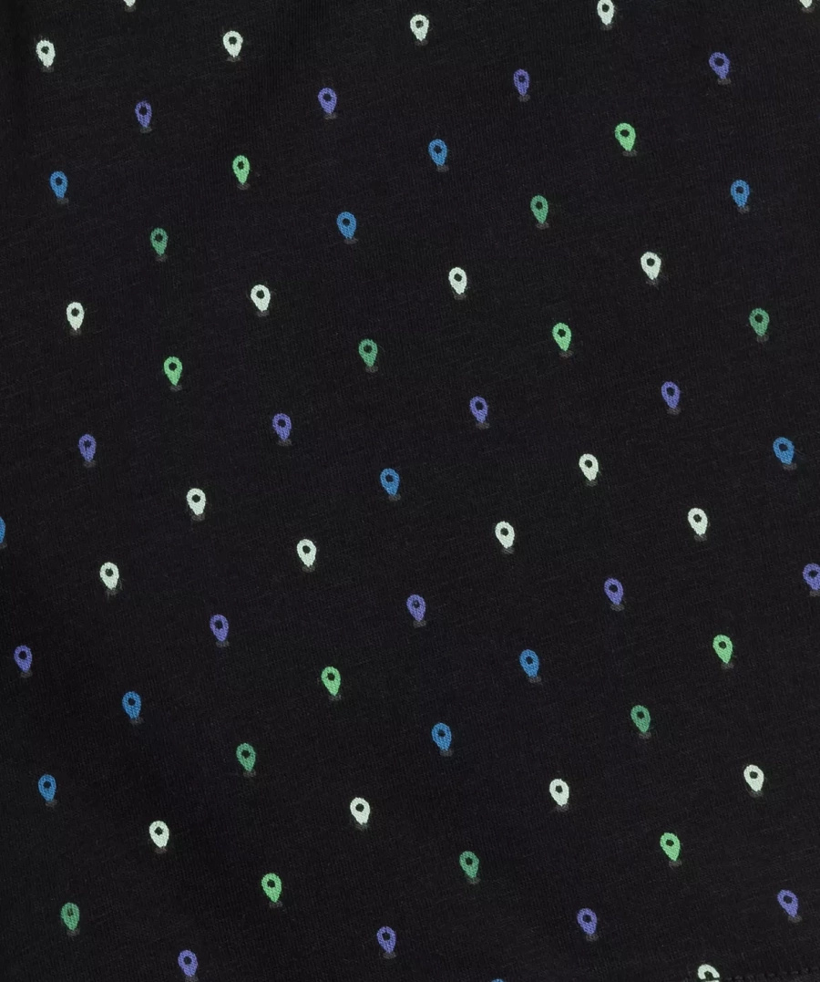 Lockere Herren-Boxershorts Serie 2mbx-081 Schwarz