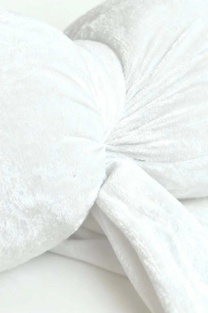 S SCHLEIFE GROSS SAMT WEISS