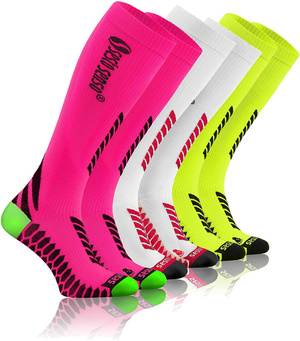 Kompressionssocken Sportserie Mehrfarbig