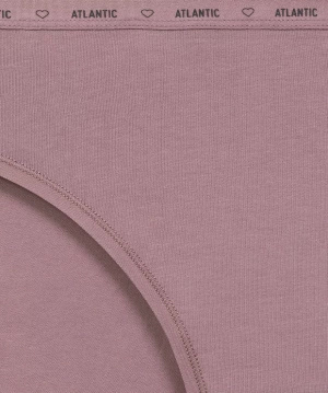 3er-Pack Damen-Sport-Slips mit hohem Bein