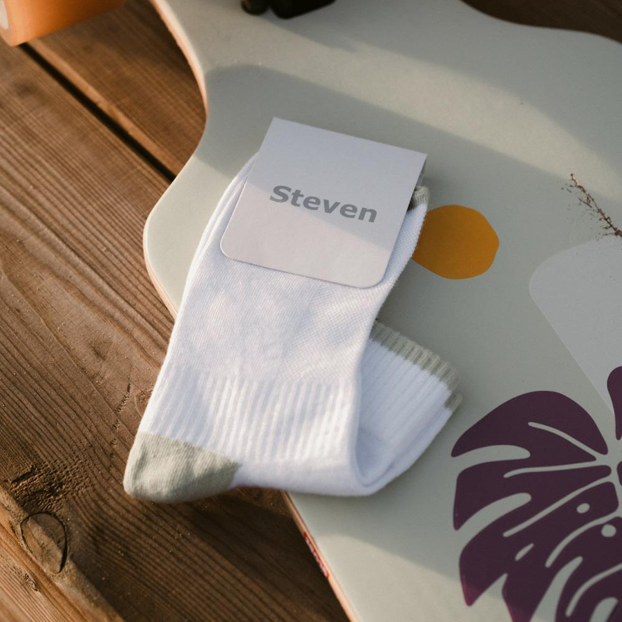 Skarpetki sportowe damskie art.026 NA214 czarne Steven