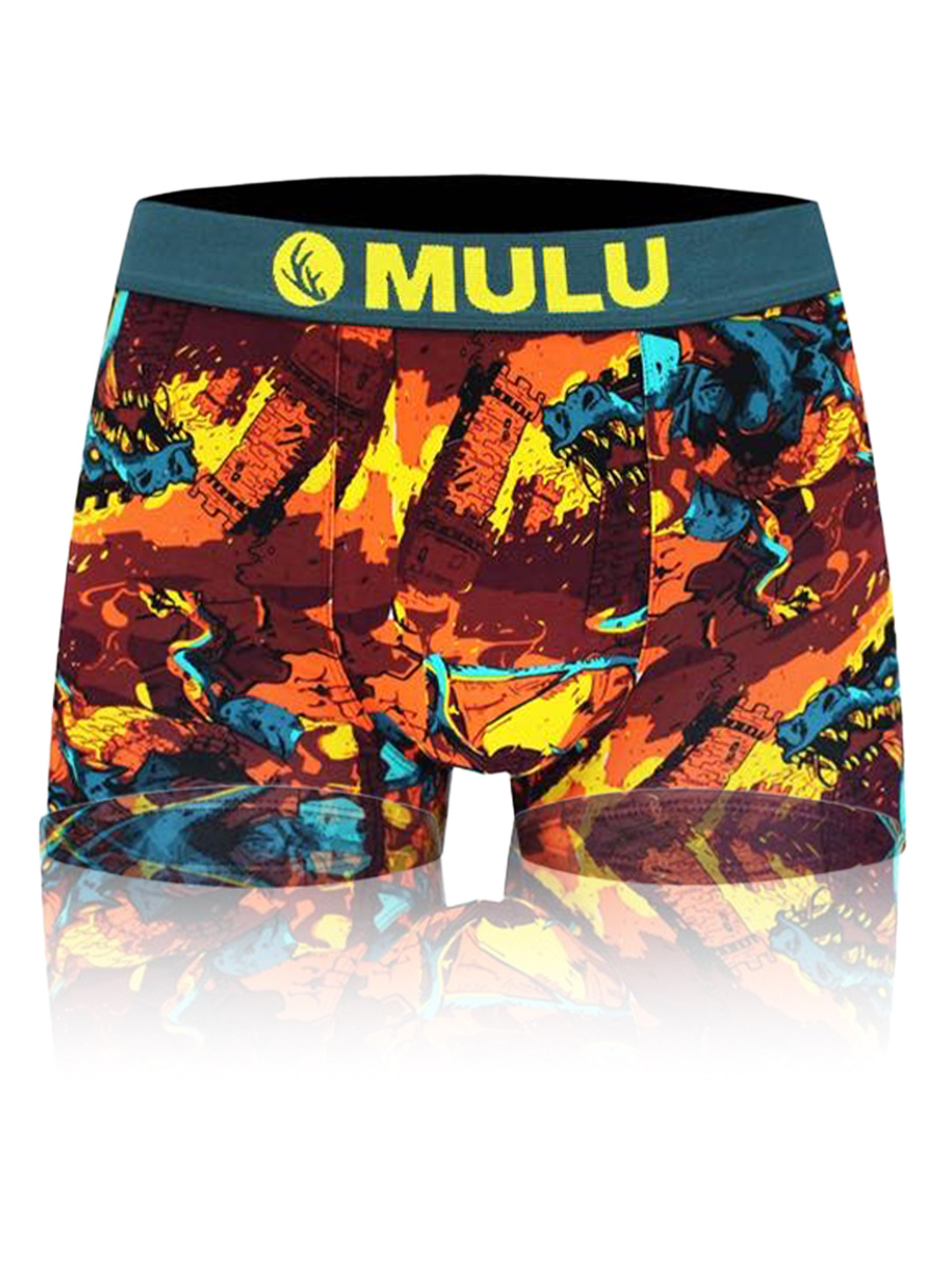 Sestimi Underwear Herren Boxershorts – Bequeme Baumwollunterwäsche mit Print, 4er Pack, Elastisch, Mehrfarbig, Modell MPR80526, Ideal für Alltag, Regular Fit
