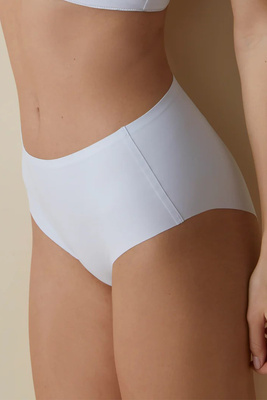 Maxi Braga 503 Höschen mit hoher Taille, blanco-weiß