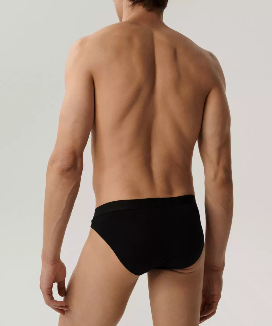 Herrenslips 3MP-094 Schwarz