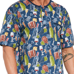 Herren Baumwoll-Pyjama Nachthemd 109/11