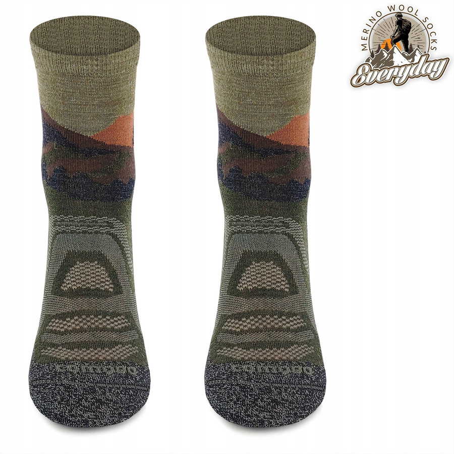 Trekking-Socken aus Merinowolle TRE18 Comodo