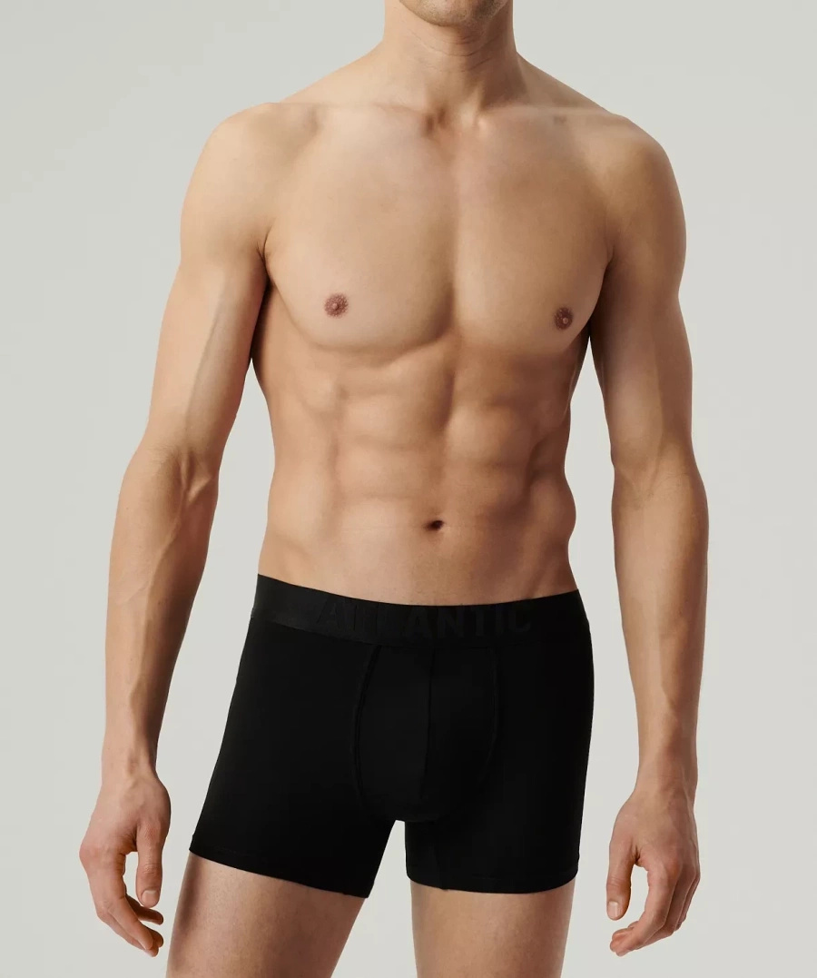 Herren-Boxershorts Mh-1201 Blau Schwarz Grün
