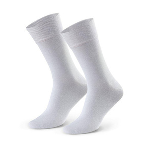 Socken Herren Serie Glatt Grau