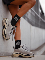 Damen Socken Wzorzyste 200 Schwarz