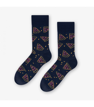 Farbige Socken für Damen/Herren Pizza More Fashion