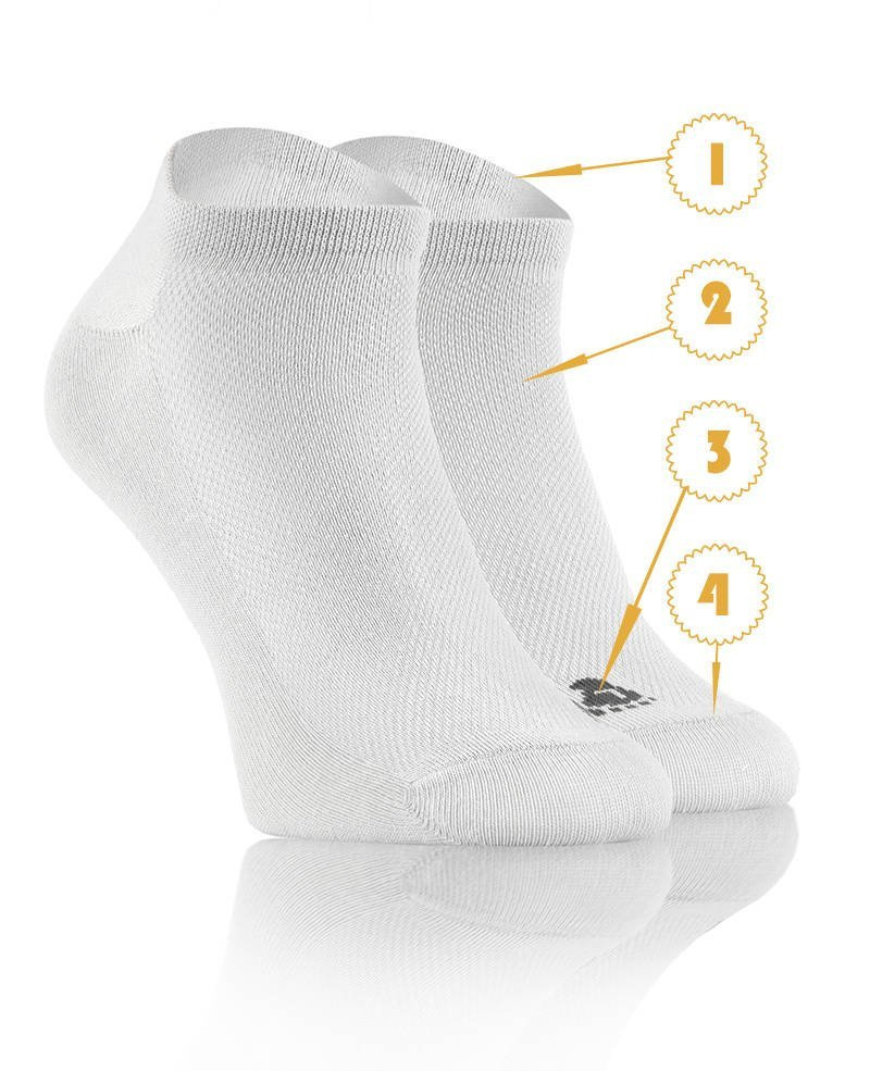 Sneakersocken Serie P73 Mehrfarbig