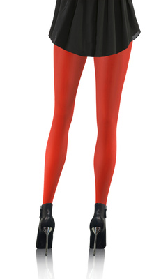 Blickdichte Strumpfhose Hiver 40DEN Rot