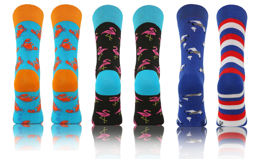 Lange Socken Finest Mehrfarbig