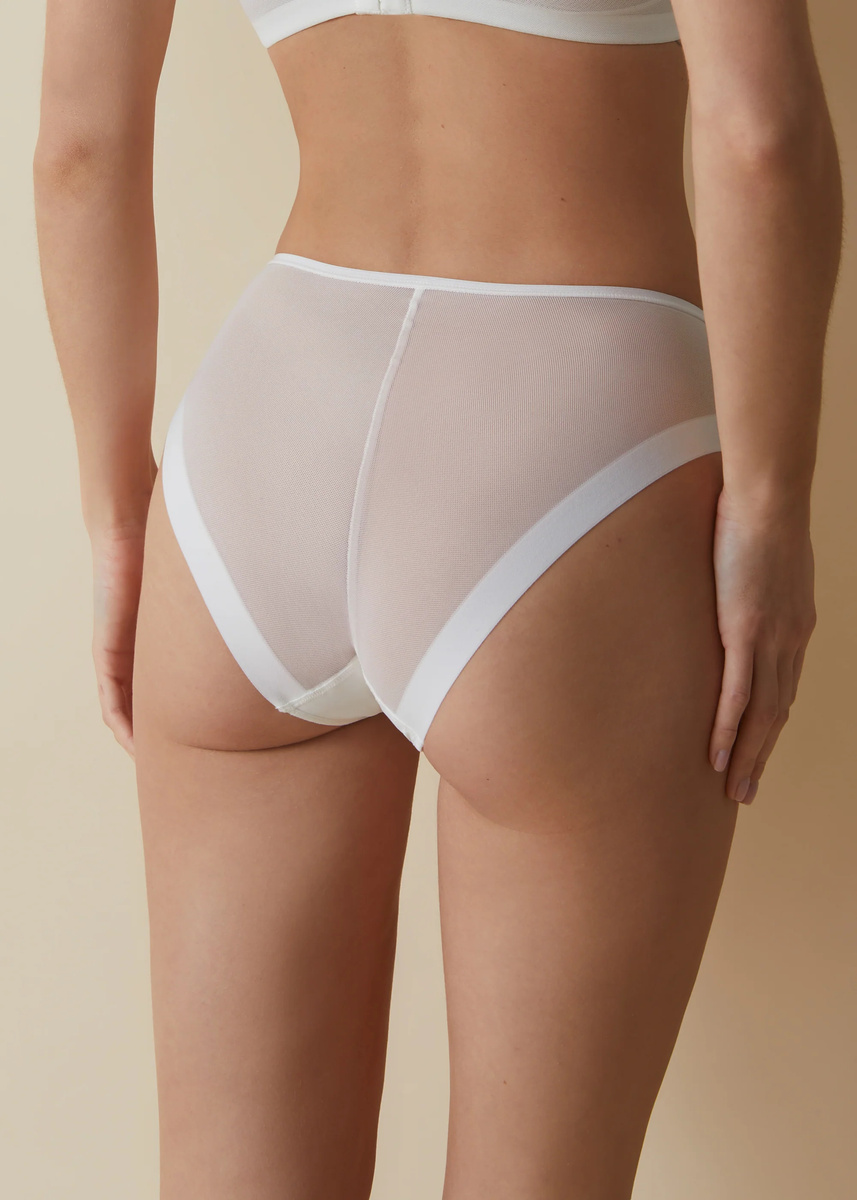 Chiloți modelatori Violeta Braga Alb perlat