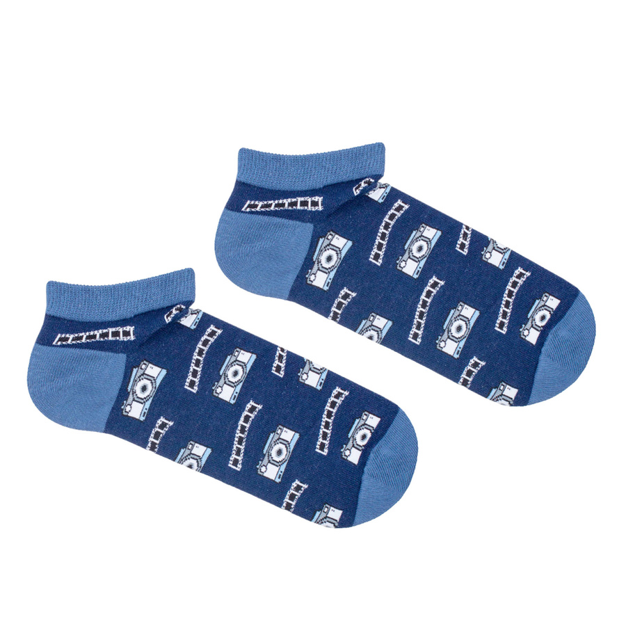 Șosete invizibile bărbați Seria 1108 Albastre