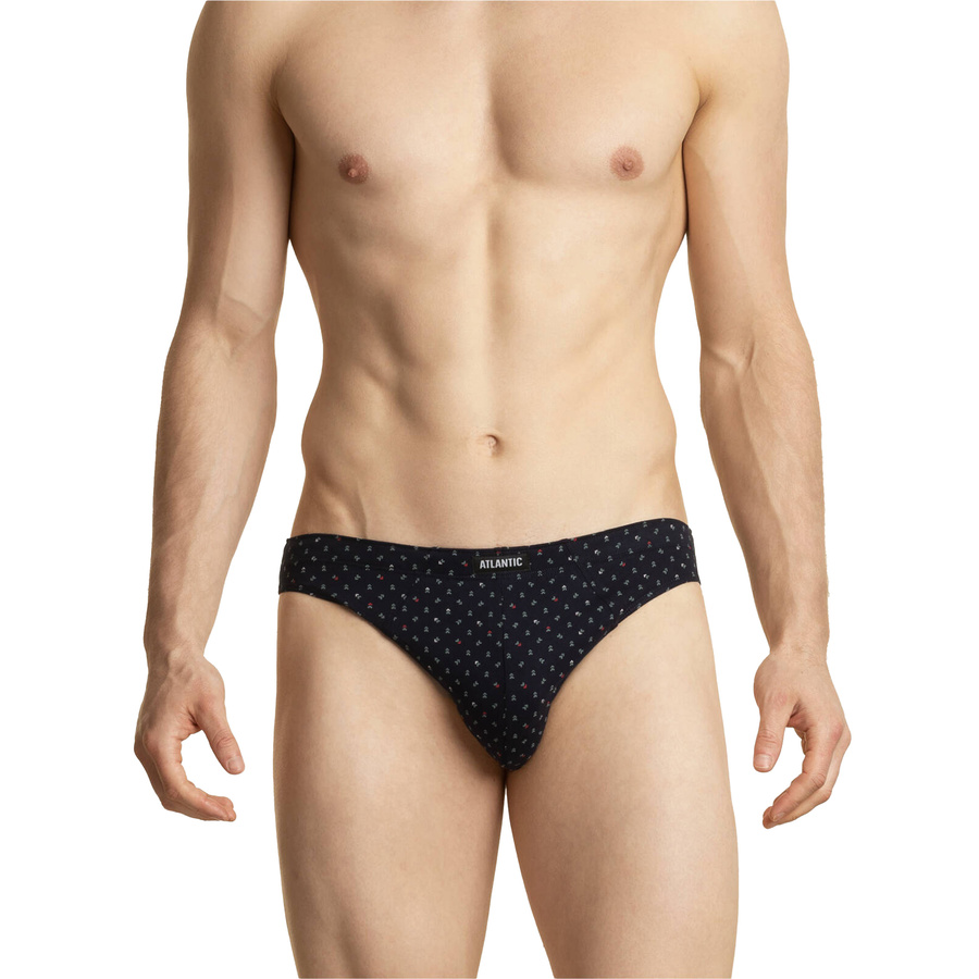 Herren-Slips Serie 3MP-100 Schwarz/Blau/Grün/Rot/Marineblau