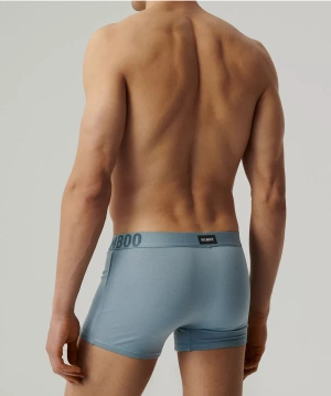 Boxershorts 3MH-215 Grau Schwarz Blau