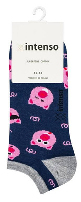 Farbige Socken STOPS Kunst. 1849 Intenso-Schweine