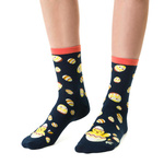 Skarpetki świąteczne w mikołaje art. 136 CO058 granatowe