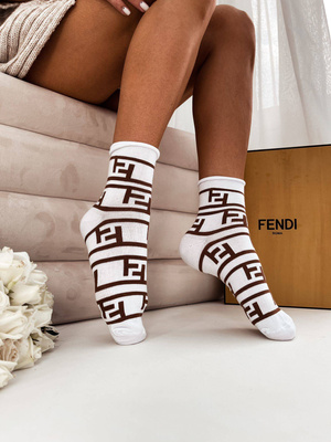 Damen Socken Serie Gemustert 200 Weiß