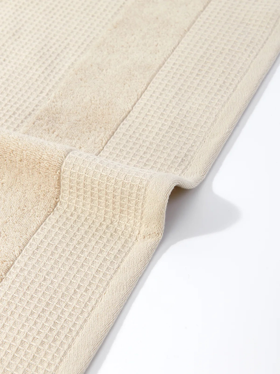 Towel Waffle Checky Beige