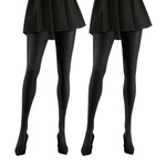 Blickdichte Strumpfhose Caldo Schwarz