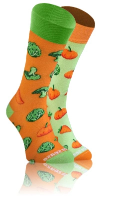 6X Finest farbige Socken als Geschenk von Sesto Senso