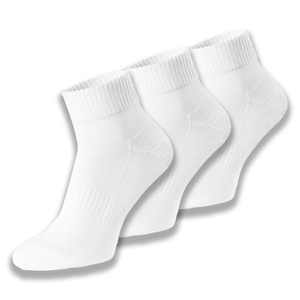 3er Kurzsocken Halb-Frottee Supima