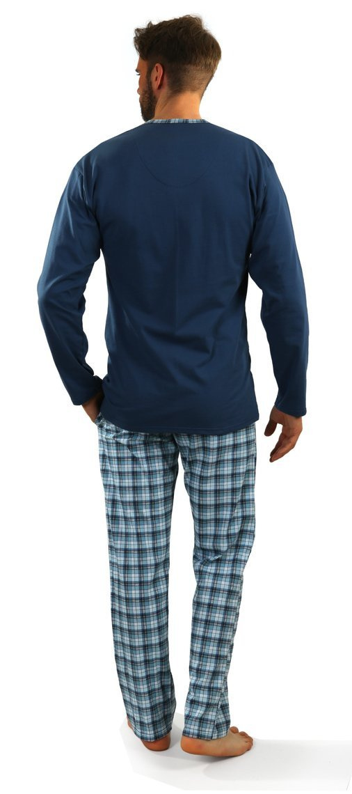 Herren Schlafanzug Serie Langarm