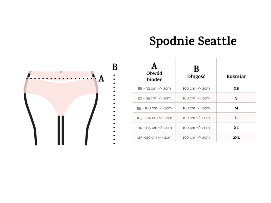 SPODNIE dresowe damskie SEATTLE Dkaren