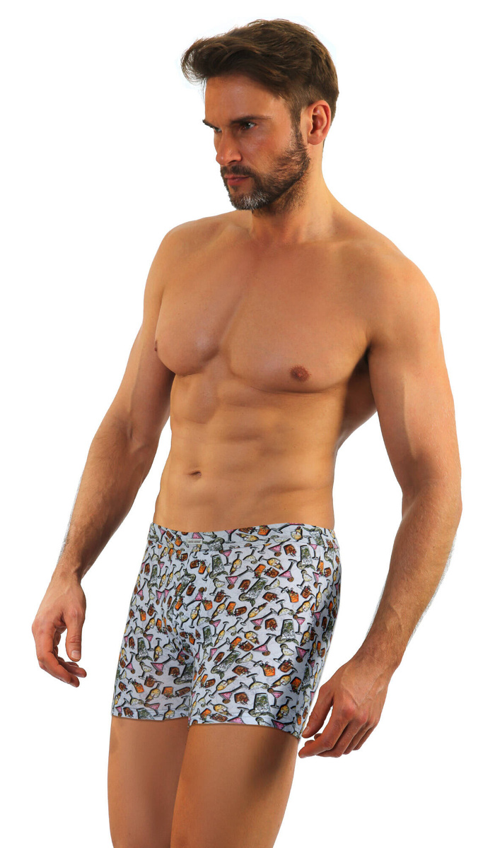 Herren-Boxershorts Funny 09 Mehrfarbig