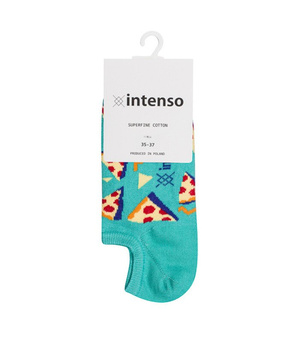 DAMENFUSSSOCKEN IN MODISCHEN KUNSTDESIGNS. 1818 PIZZA