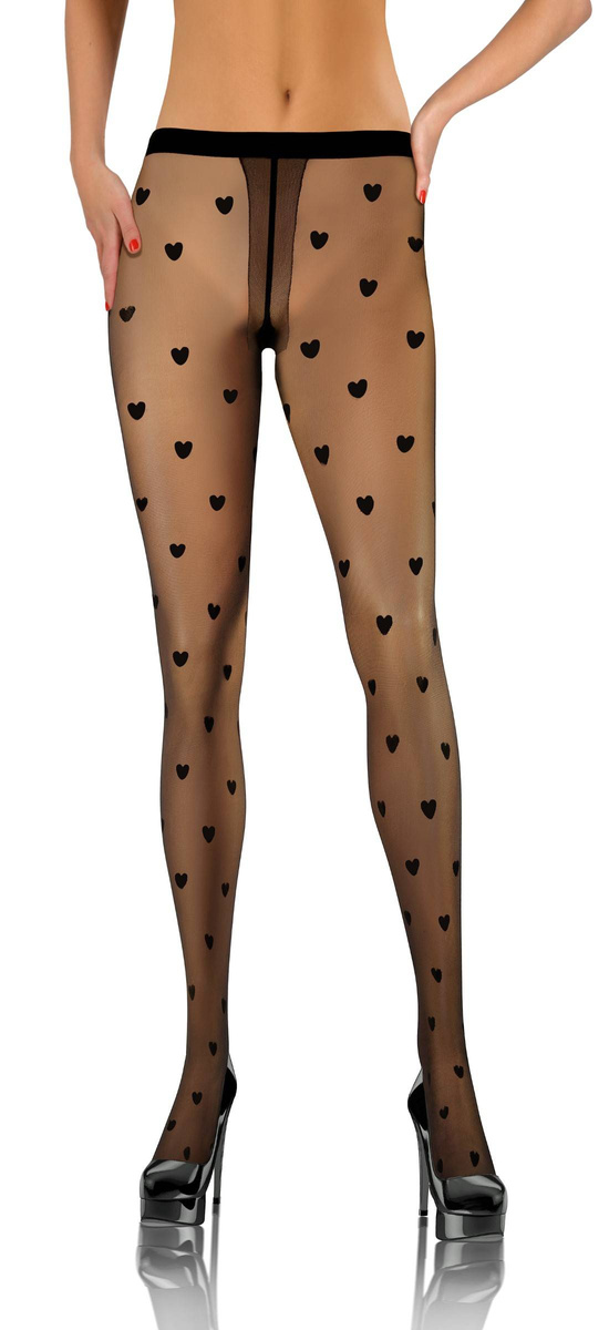 Damenstrumpfhose Funny R065 Schwarz