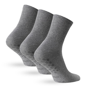 Socken Serie Antirutsch Grau