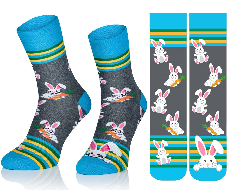 Die bunten Fun-Socken von Intenso für Ostern