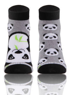 Kolorowe śmieszne ZAKOSTKI SKARPETY FINEST Sesto Senso